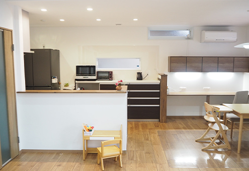 和モダンテイストの家